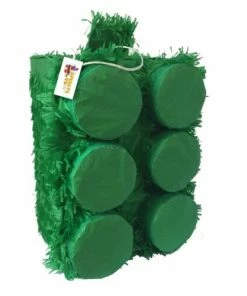 Unbranded Large Brick Pinata Green Color