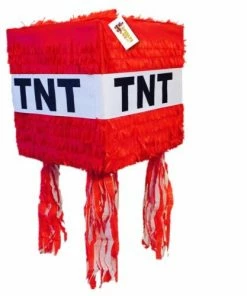 Childrens APINATA4U TNT Pinata Red Color Fully Assembled & Ready To Use Sale!!! 11 Childrens APINATA4U TNT Pinata Red Color Fully Assembled & Ready To Use Sale!!!