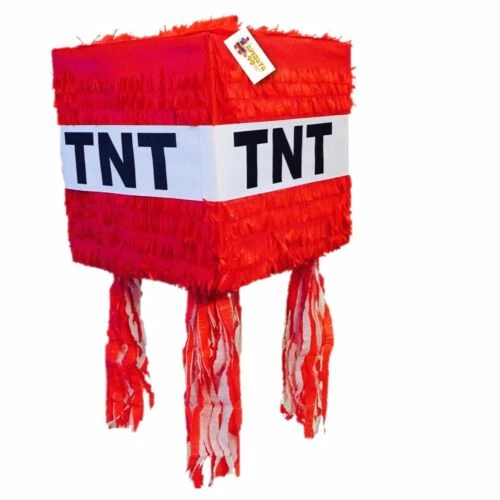 Childrens APINATA4U TNT Pinata Red Color Fully Assembled & Ready To Use Sale!!! 7 Childrens APINATA4U TNT Pinata Red Color Fully Assembled & Ready To Use Sale!!!