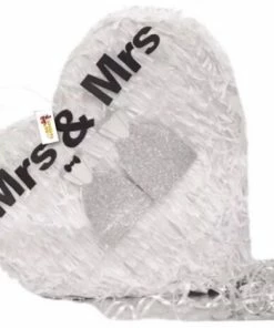 "Handmade" APINATA4U Mrs & Mrs Heart Pinata Wedding Party Favor LGBTQ Other Custom Themes Pinatas