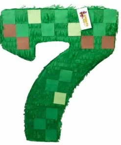 APINATA4U Pixelated Number Seven Pinata