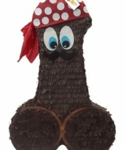 APINATA4U Pecker Pinata 24" Tall BrownReady To Ship Color Bachelor Bachelorette Party Favors Gag Gifts