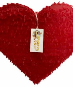 APINATA4U Wedding Heart Pinata Red Color Childrens