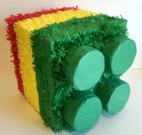 Childrens APINATA4U Building Block Pinata Green Top 8 Childrens APINATA4U Building Block Pinata Green Top