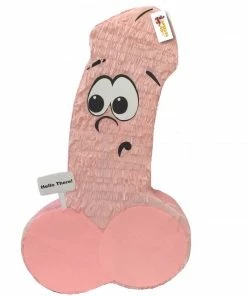 APINATA4U Pecker Shy Pinata 24" Tall Pink Color Bachelor Bachelorette Party Favors Gag Gifts Adult Pinatas