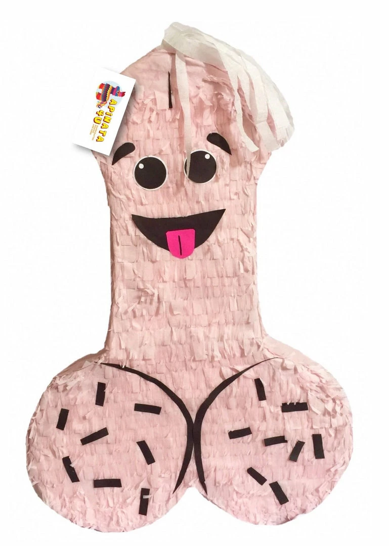 APINATA4U Pecker Pinata 24" Tall Pink Color Bachelor Bachelorette Party Favors Gag Gifts Adult Pinatas 3 APINATA4U Pecker Pinata 24" Tall Pink Color Bachelor Bachelorette Party Favors Gag Gifts Adult Pinatas