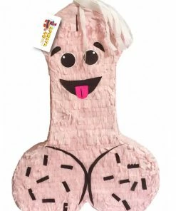 APINATA4U Hypnotized Pecker Pinata 24" Tall White Color Bachelor Bachelorette Party Favors Gag Gifts
