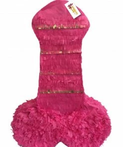 APINATA4U Copy Of Ready To Ship Pecker Pinata 24" Tall Pink Color Bachelor Bachelorette Party Favors Gag Gifts