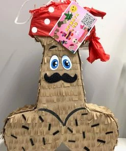 APINATA4U Adult Pinatas Adult Penis Shaped Pinata Pecker For Bachelorette Party Gag Gift