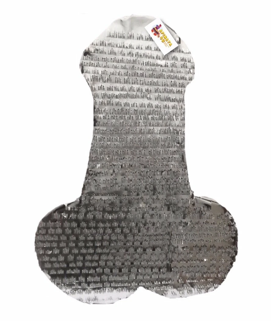 APINATA4U Pecker Pinata 24" Tall Silver Color Bachelor Bachelorette Party Favors Gag Gifts 3 APINATA4U Pecker Pinata 24" Tall Silver Color Bachelor Bachelorette Party Favors Gag Gifts