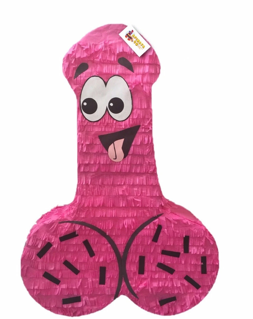 APINATA4U Pecker Pinata 24" Tall Pink Color Bachelor Bachelorette Party Favors Gag Gifts 3 APINATA4U Pecker Pinata 24" Tall Pink Color Bachelor Bachelorette Party Favors Gag Gifts