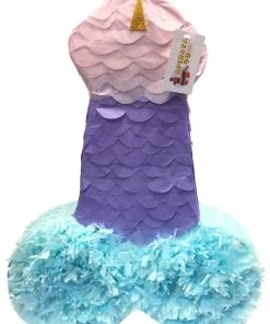 APINATA4U Adult Pinatas Pecker Pinata 24" Tall Pink, Purple And Lightblue Color Bachelor Bachelorette Party Favors Gag Gifts