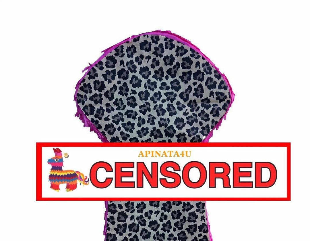 APINATA4U Pecker Pinata 24" Tall Cheetah And Pink Color Bachelor Bachelorette Party Favors Gag Gifts Penis Shaped 3 APINATA4U Pecker Pinata 24" Tall Cheetah And Pink Color Bachelor Bachelorette Party Favors Gag Gifts Penis Shaped