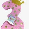 APINATA4U Number Three Pink & Gold Pinata Third Birthday Princess Theme 2 APINATA4U Number Three Pink & Gold Pinata Third Birthday Princess Theme
