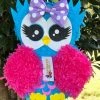 APINATA4U Large Owl Pinata With Bow