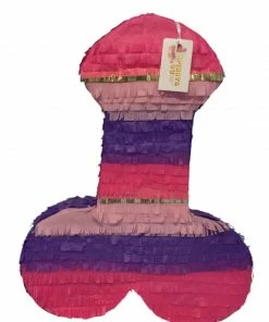 APINATA4U Adult Pinatas Pecker Pinata 24" Tall Multicolored Bachelor Bachelorette Party Favors Gag Gifts