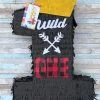APINATA4U Large Number One Pinata Wild Theme With Gold Crown