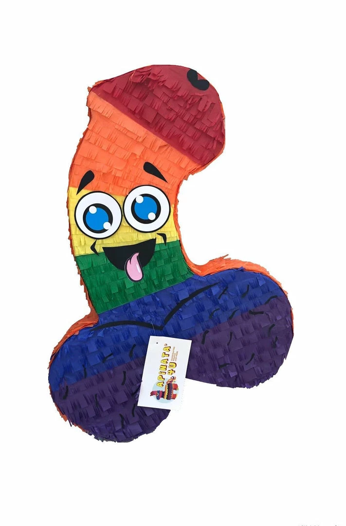 APINATA4U Pecker Pinata 24" Tall Multicolored Bachelor Bachelorette Party Favors Gag Gifts Penis Shaped Adult Pinatas 4 APINATA4U Pecker Pinata 24" Tall Multicolored Bachelor Bachelorette Party Favors Gag Gifts Penis Shaped Adult Pinatas