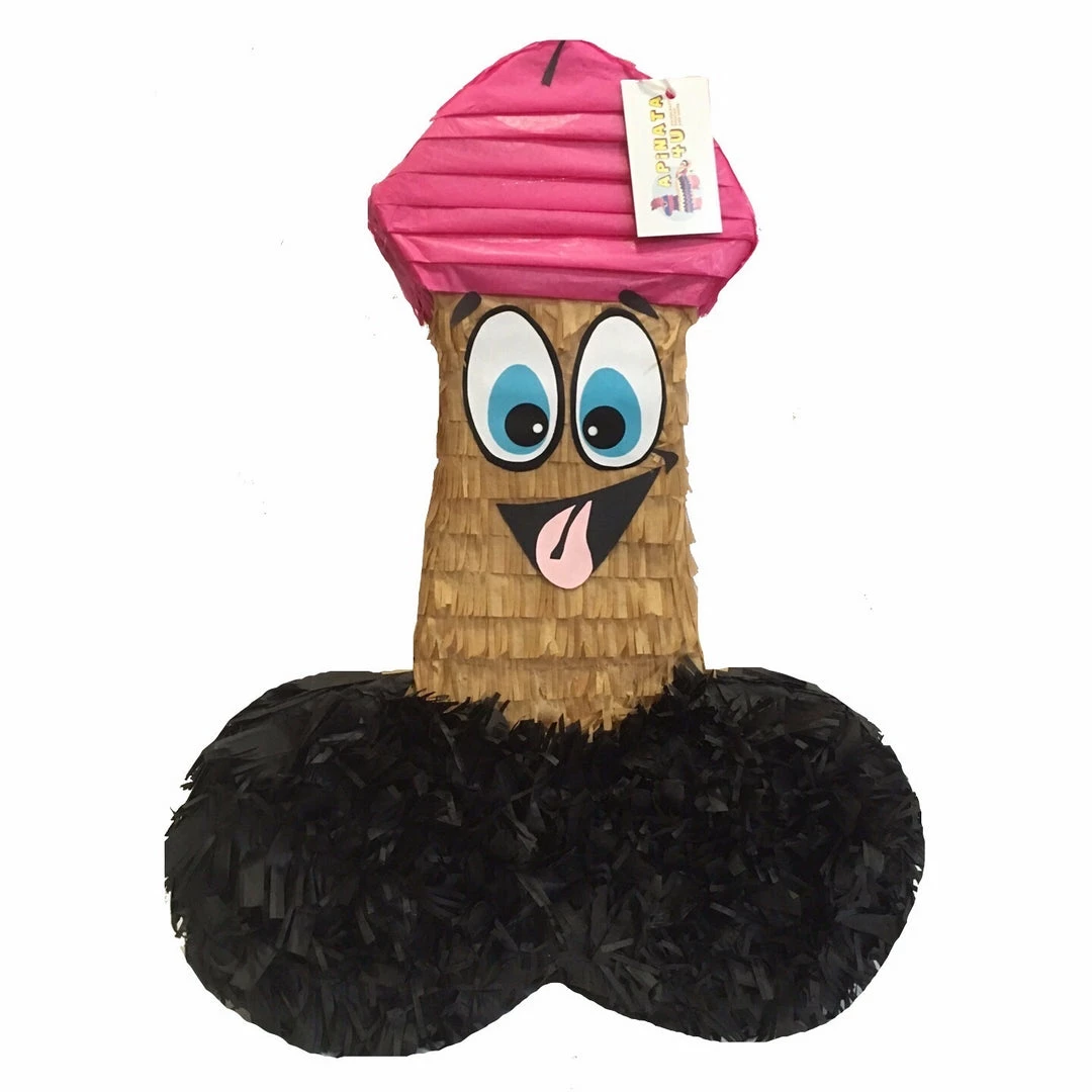 APINATA4U Adult Pinatas Friendly Pecker Pinata 24" Tall Multicolored Bachelor Bachelorette Party Favors Gag Gifts 3 APINATA4U Adult Pinatas Friendly Pecker Pinata 24" Tall Multicolored Bachelor Bachelorette Party Favors Gag Gifts