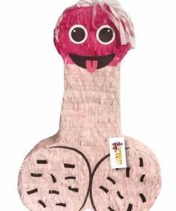 APINATA4U Hypnotized Pecker Pinata 24" Tall Pink Color Bachelor Bachelorette Party Favors Gag Gifts Adult Pinatas