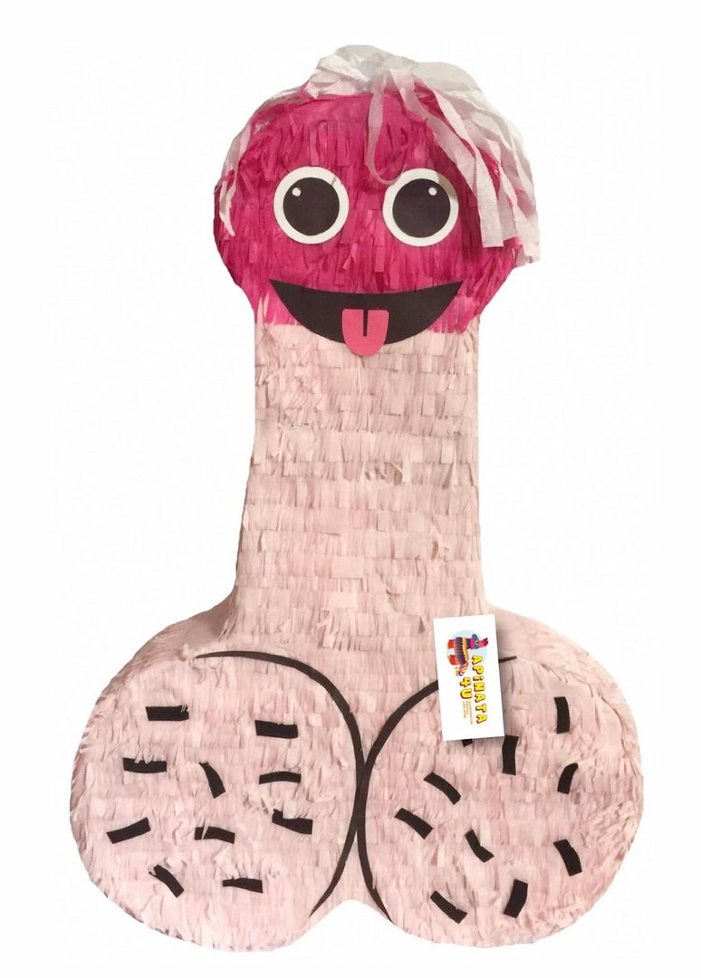 APINATA4U Hypnotized Pecker Pinata 24" Tall Pink Color Bachelor Bachelorette Party Favors Gag Gifts Adult Pinatas 3 APINATA4U Hypnotized Pecker Pinata 24" Tall Pink Color Bachelor Bachelorette Party Favors Gag Gifts Adult Pinatas