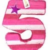 APINATA4U Number Five Pinata 24 Tall Multicolored