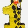 APINATA4U Childrens Large Giraffe Theme Number One Piñata 2 APINATA4U Childrens Large Giraffe Theme Number One Piñata