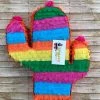 APINATA4U Fiesta Cactus Pinata Multicolored Party Pinata