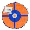 APINATA4U LLC Childrens Bullseye Pinata Orange And Blue Color
