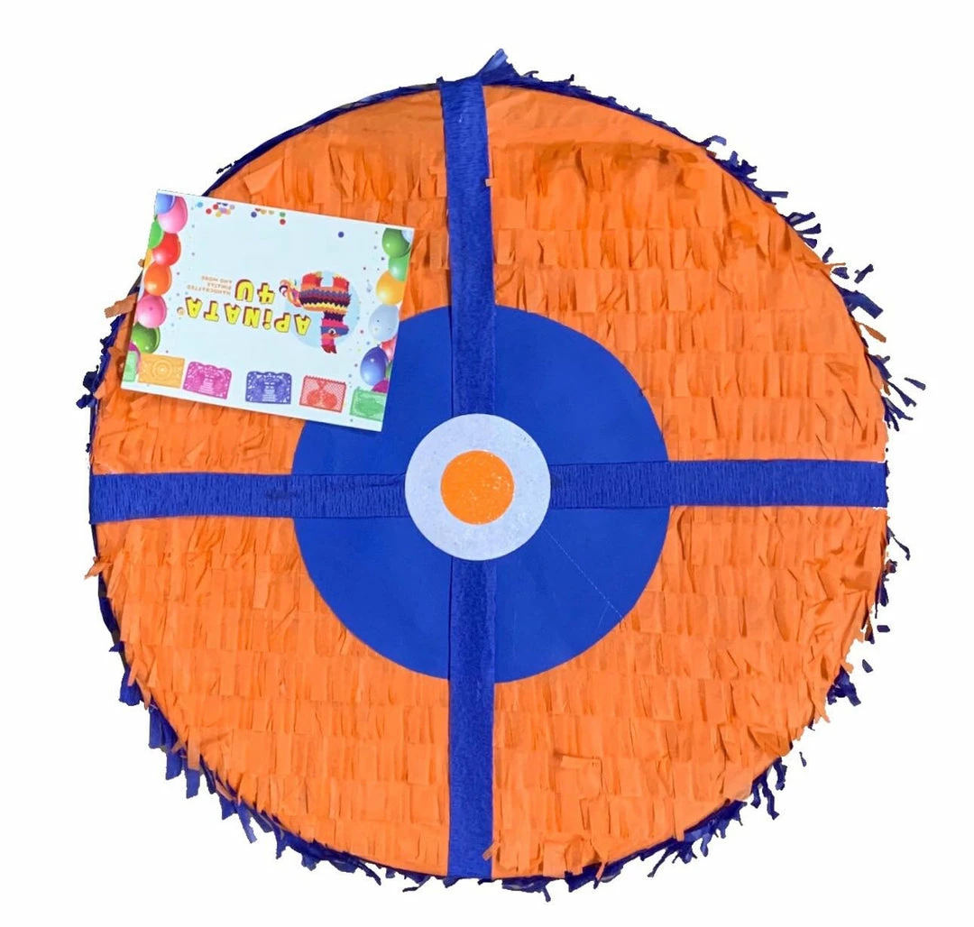 APINATA4U LLC Childrens Bullseye Pinata Orange And Blue Color 3 APINATA4U LLC Childrens Bullseye Pinata Orange And Blue Color