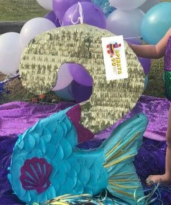 APINATA4U Number Two Pinata Under The Sea Theme Childrens