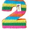 APINATA4U Large Number Two Pinata Fiesta Colors Childrens 2 APINATA4U Large Number Two Pinata Fiesta Colors Childrens