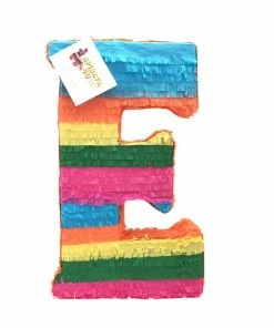 APINATA4U Childrens Large Letter Pinatas 24" Tall Multicolored Fiesta Theme Party Cinco De Mayo