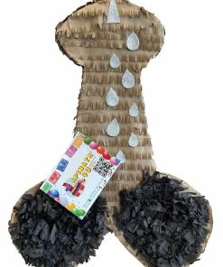 APINATA4U Adult Pinatas Pecker Pinata 24" Tall Bachelorette Pinata Adult Gag Gifts