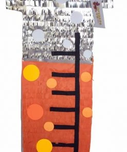 APINATA4U Science Tube Pinata Orange Color Childrens