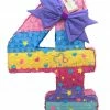 APINATA4U Large Number Four Pinata Fourth Birthday