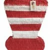 APINATA4U Large Red & White Hat Pinata 1 APINATA4U Large Red & White Hat Pinata