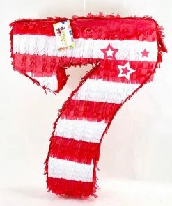 APINATA4U Childrens Number Seven Pinata Stars Themed