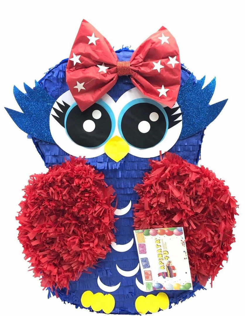 APINATA4U Large Owl Pinata Patriotic Theme Childrens 3 APINATA4U Large Owl Pinata Patriotic Theme Childrens
