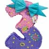 APINATA4U Number Three Pinata Super Hero Theme With Pink Bow