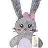 APINATA4U Standing Bunny Piñata With Pink Bow Childrens