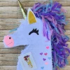 APINATA4U Purple Mane Unicorn Pinata Childrens