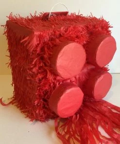 "Handmade" Bluiding Block Pinata Red Color For Building Block Themed Birthday Party Childrens -APINATA4U Store 32 13fd4f7f bda3 4d33 a757 48f509d3d439 1080x1080