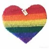 APINATA4U Rainbow Heart Pinata LGBT Party Favor Valentine's Day Pinata Childrens