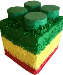 Childrens APINATA4U Building Block Pinata Green Top 12 Childrens APINATA4U Building Block Pinata Green Top