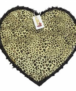 APINATA4U Black & Leopard Print Heart Pinata 19" Tall Diva Party Supplies Childrens