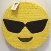 APINATA4U Emoticon Pinata 16" Emoticon Party Favors, Sunglasses Emoticon Childrens