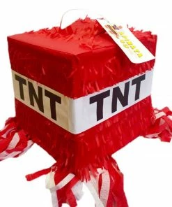 Childrens APINATA4U TNT Pinata Red Color Fully Assembled & Ready To Use Sale!!!