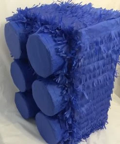 APINATA4U Large Blue Brick Pinata, Building Block Pinata, Building Block Party Supplies Childrens