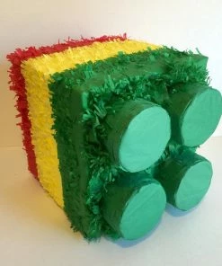 Childrens APINATA4U Building Block Pinata Green Top 11 Childrens APINATA4U Building Block Pinata Green Top